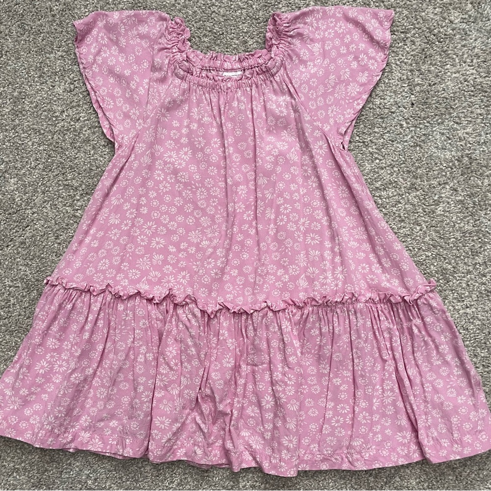 5 for $10🟢 Carter's Light Pink Floral Dress